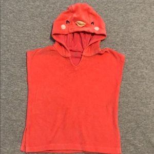 Gap Coral Chick Bathing suit Cover 6-12mo